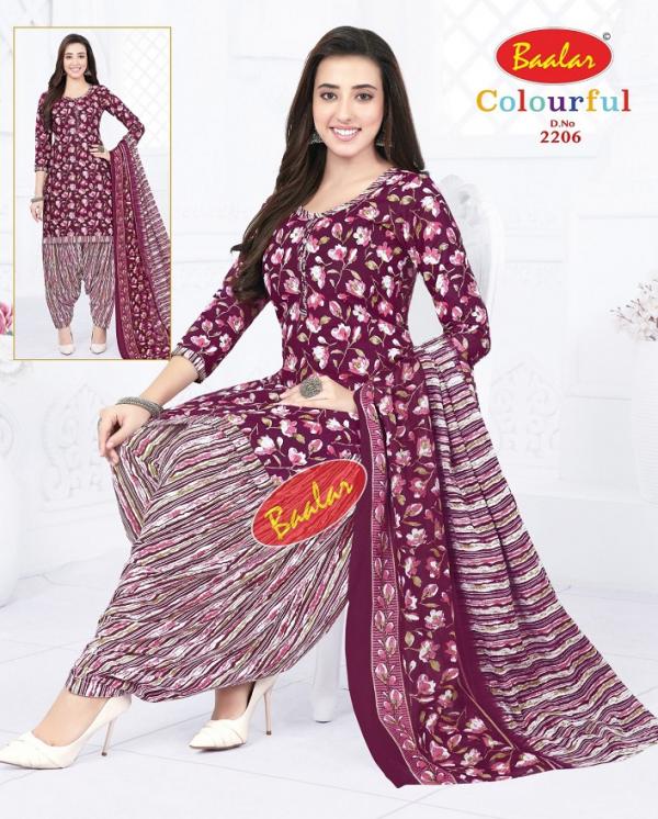 Baalar Colourfull Vol-22 – Dress Material